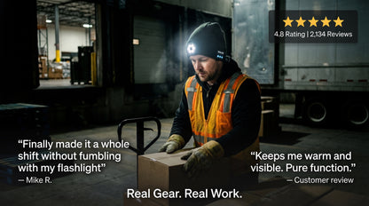 Pro Link Heated Bluetooth LED Beanie